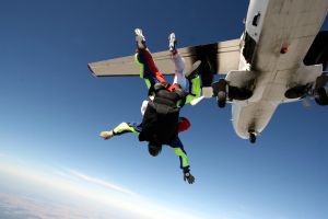 skydiving