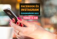 facebook és instagram marketing újdonságok